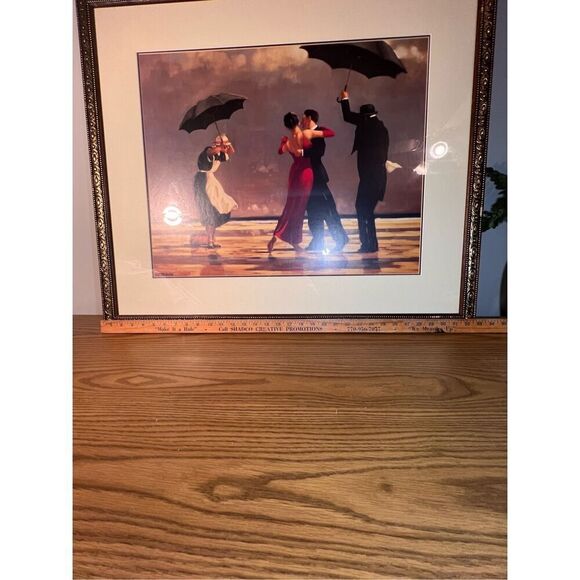 "The Singing Butler" Jack Vettriano, Framed - Picture 5 of 11